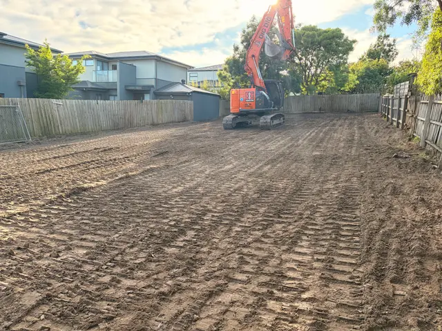 Other house demolition in Chadstone: during demolition