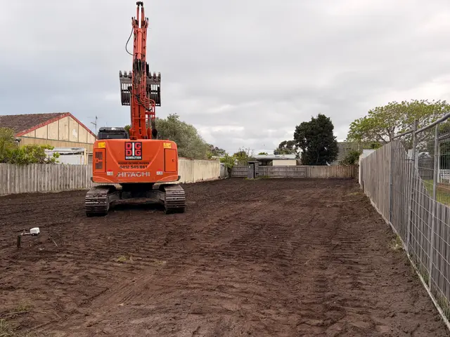 Clad house demolition in Dromana: during demolition (photo 3)